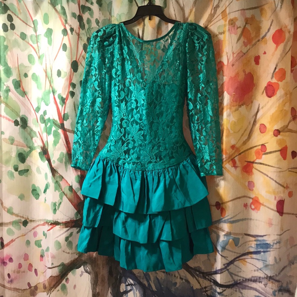 80s style party/prom dress